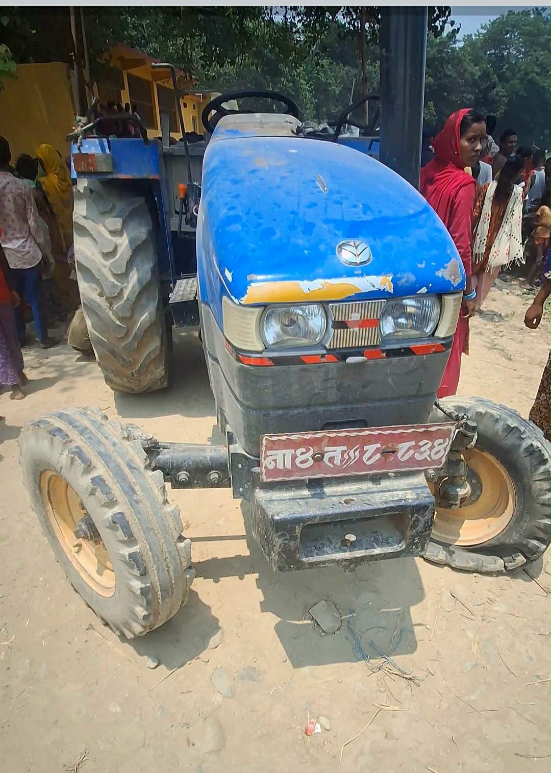 विद्यालयबाट फर्किंदै गरेकी ५ बर्षिया बालिकाको ट्याक्टरको ठक्करबाट मृत्यु